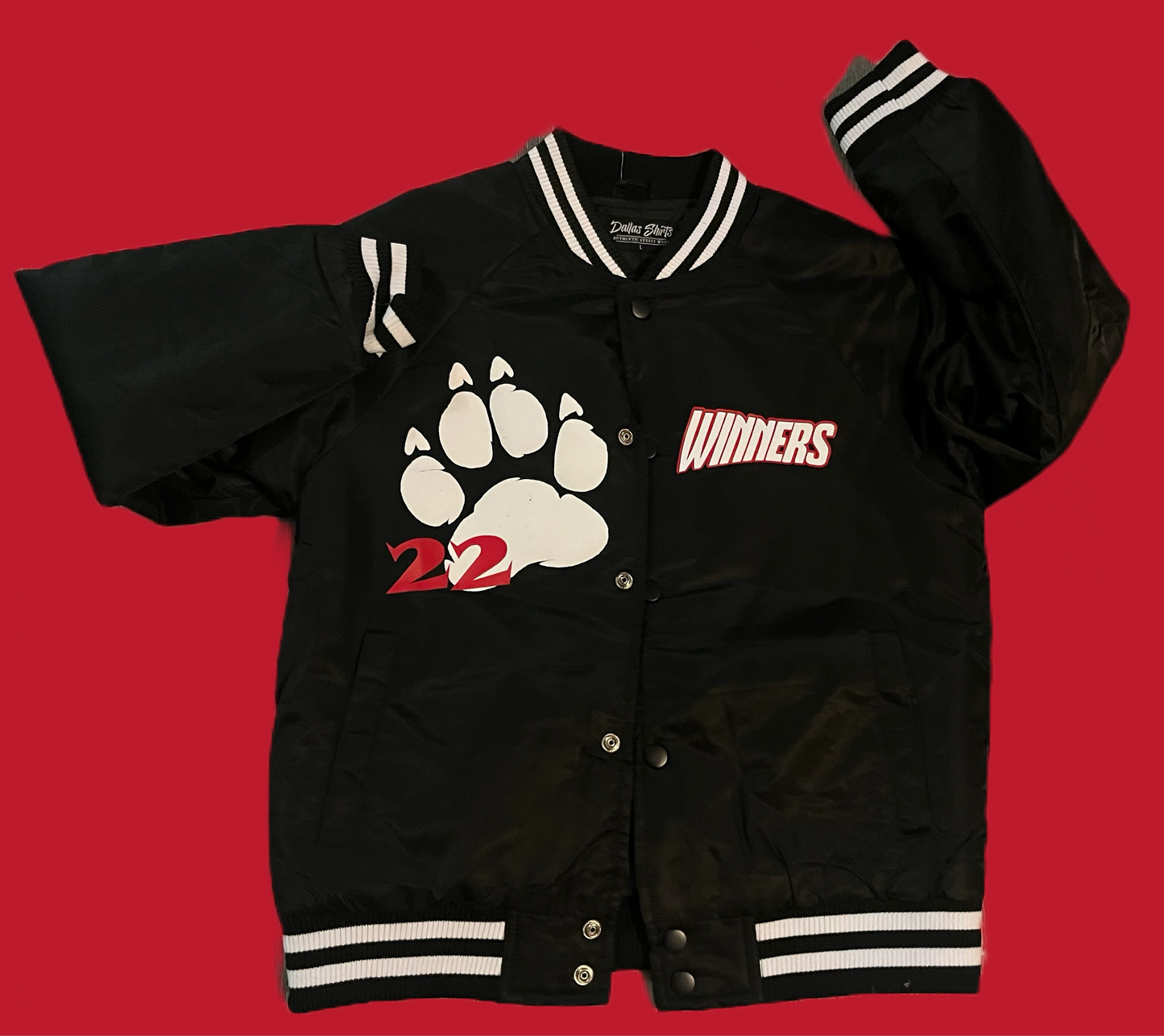 Kids “Eat or Starve” Varsity Jacket