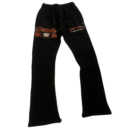 University of Hustlas Stacked joggers