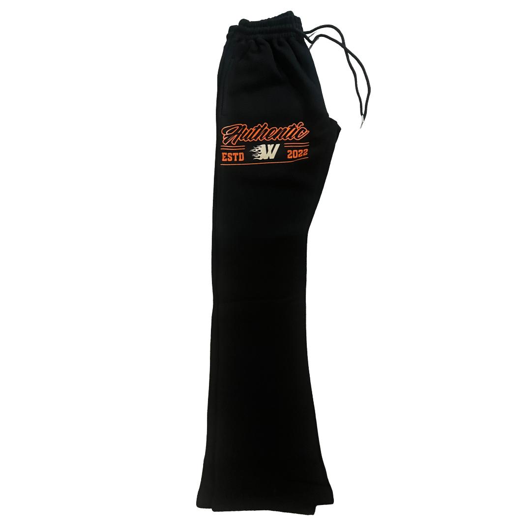 University of Hustlas Stacked joggers