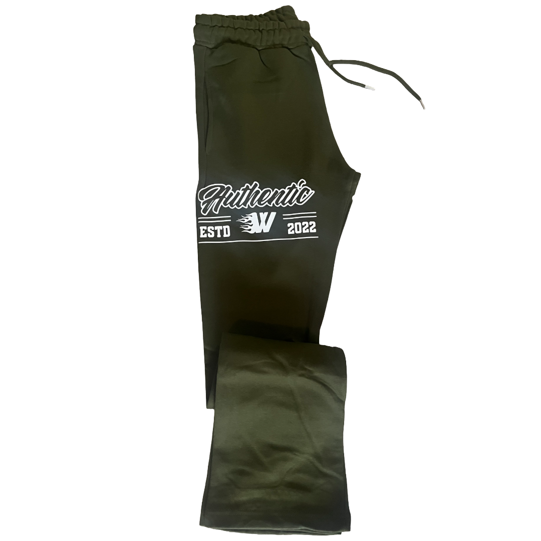 University of Hustlas Stacked joggers