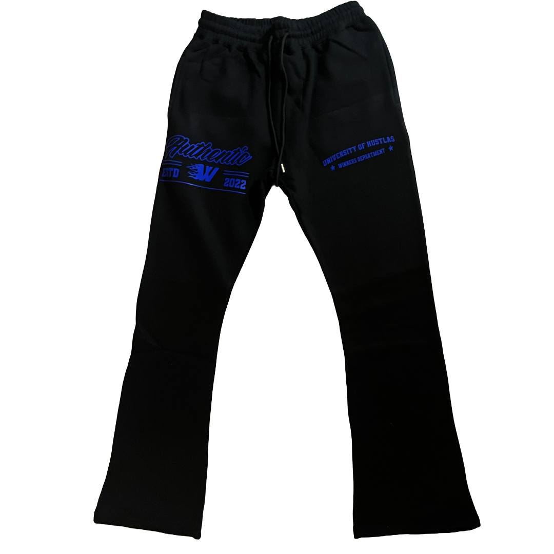 University of Hustlas Stacked joggers