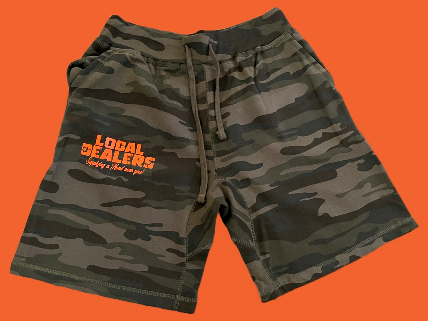 Camo “Local Dealers 2.0” shorts