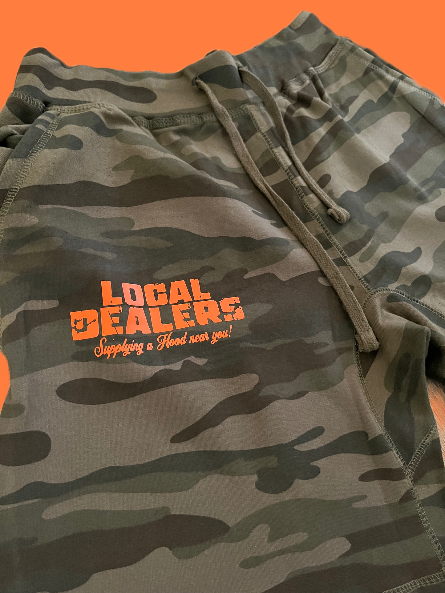 Camo “Local Dealers 2.0” shorts