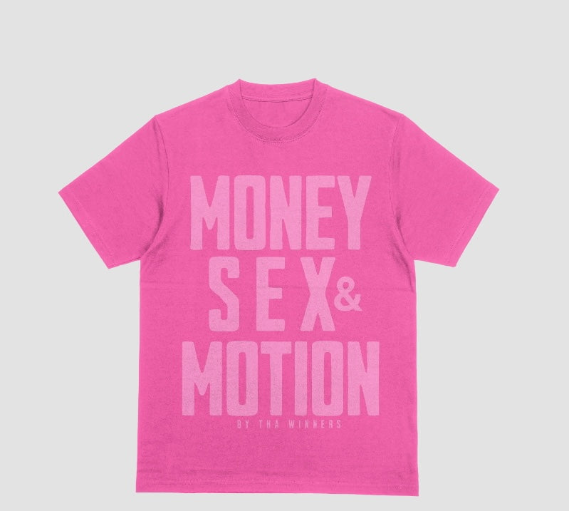 Pink “M S M” Tshirt