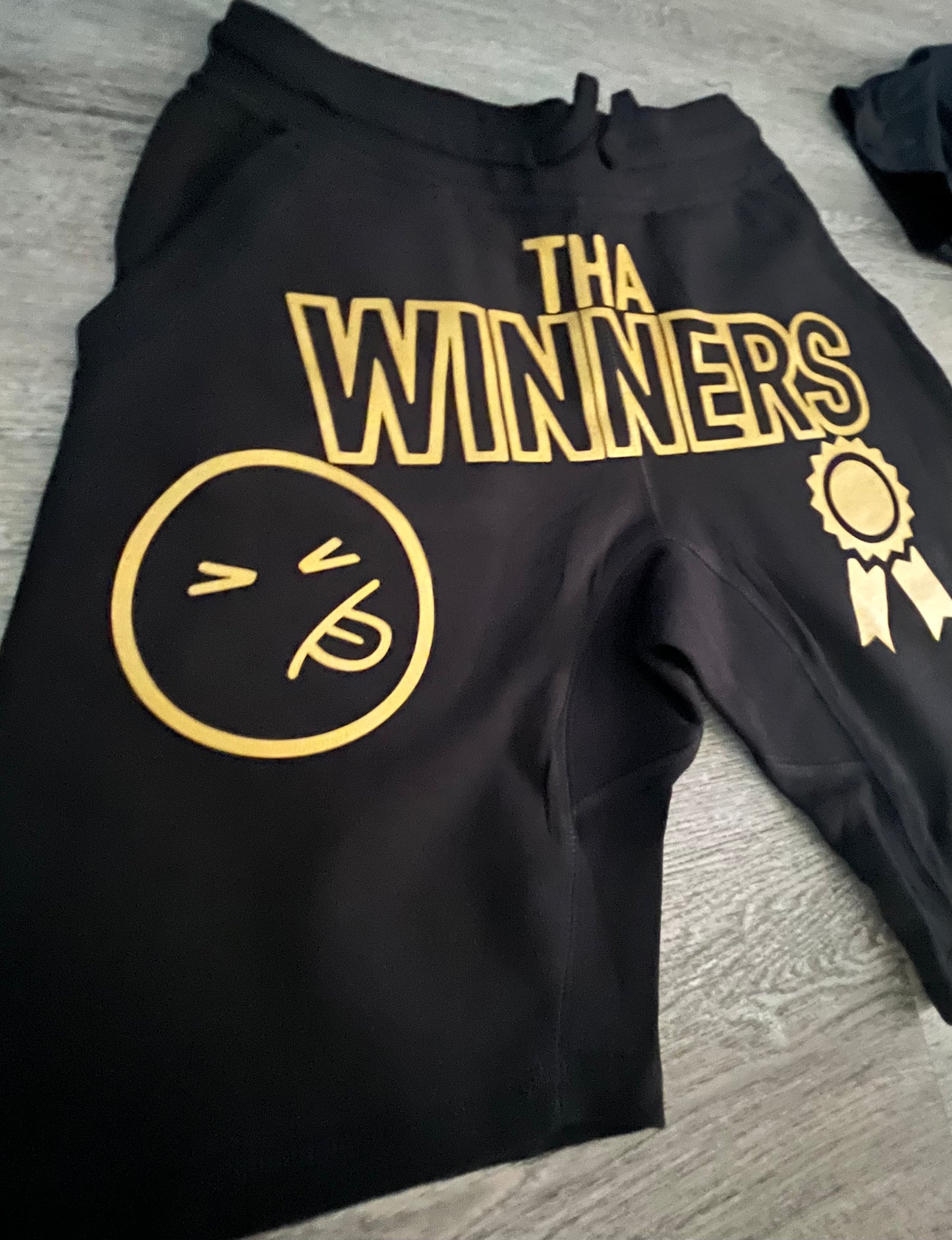 Blk & Gold “Born Winners” Shorts