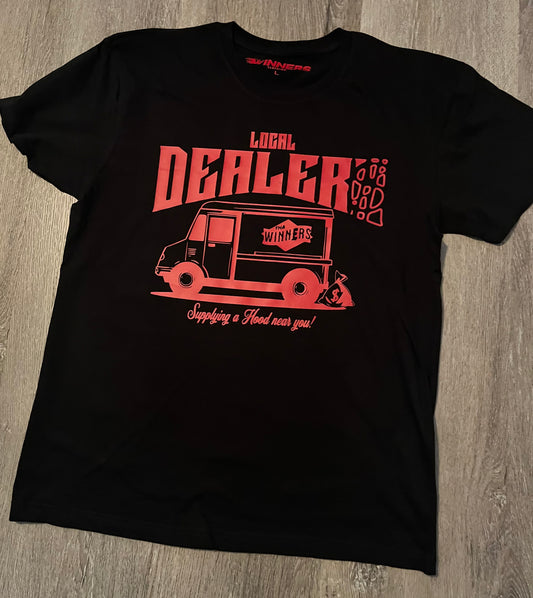 Blk & Red “Local dealers” Tshirt