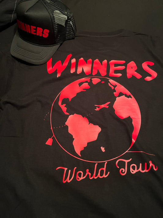 Red & Blk “World Tour” T-Shirt