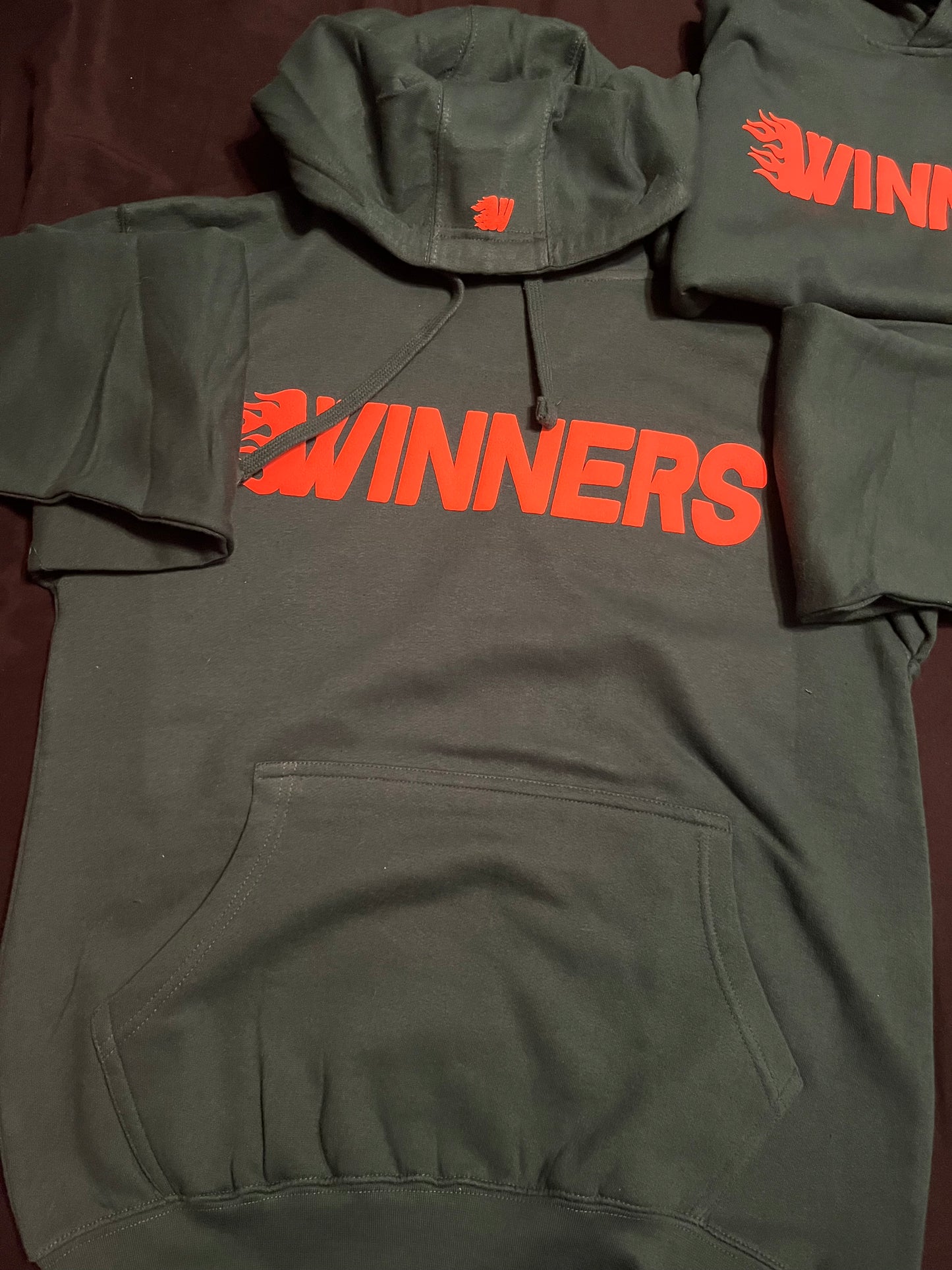 Green & Orange Lit Hoodie